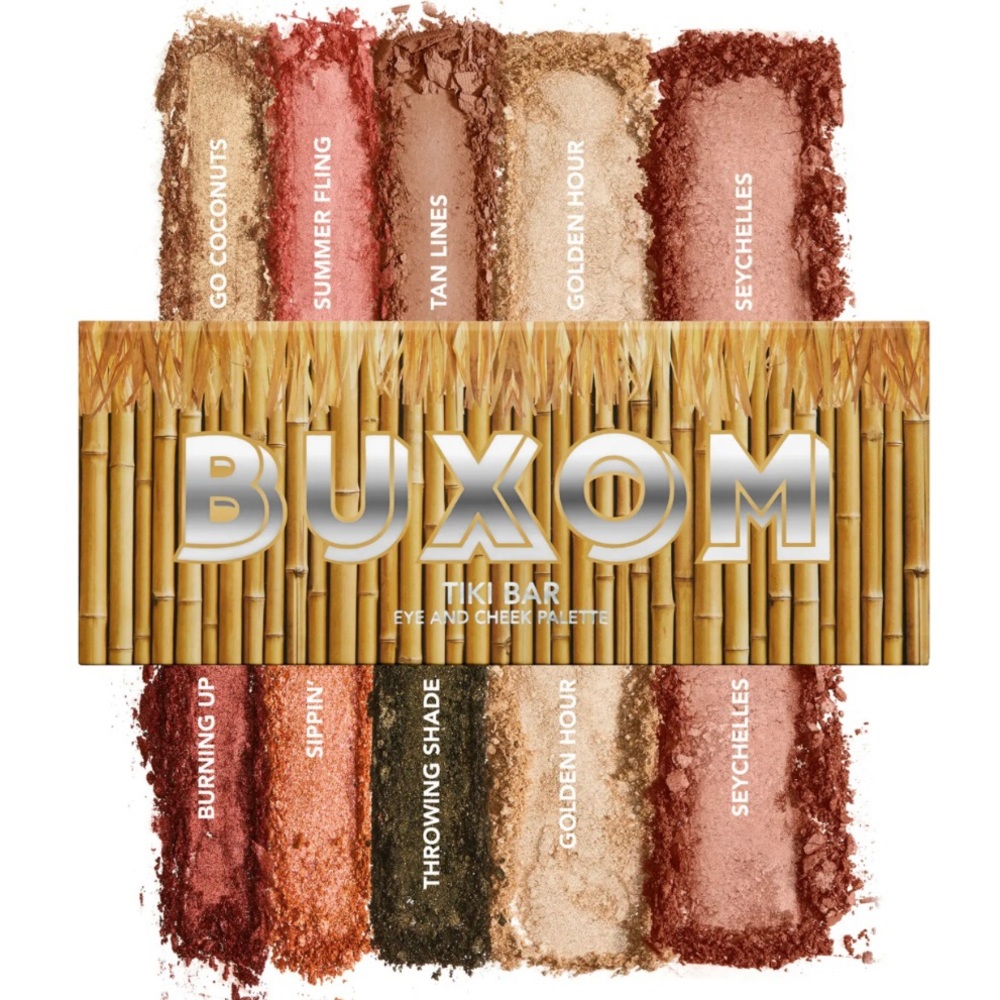 Buxom Tiki Bar Eye & Cheek Palette NIB
